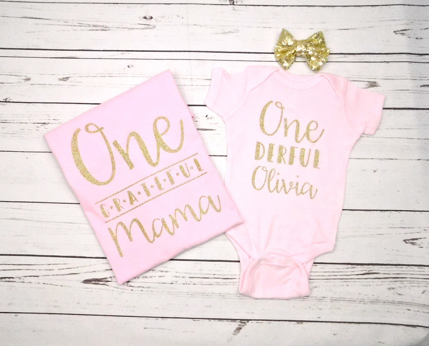 Family Shirts for Girls 1st Birthday Outfit for Mom, Dad, Brother Matching Outfits