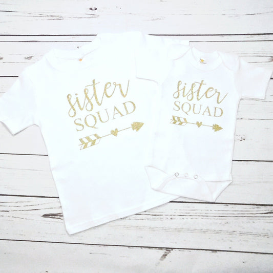 Big Sister Shirt Announcement, Little Sister Gender Reveal, Girl