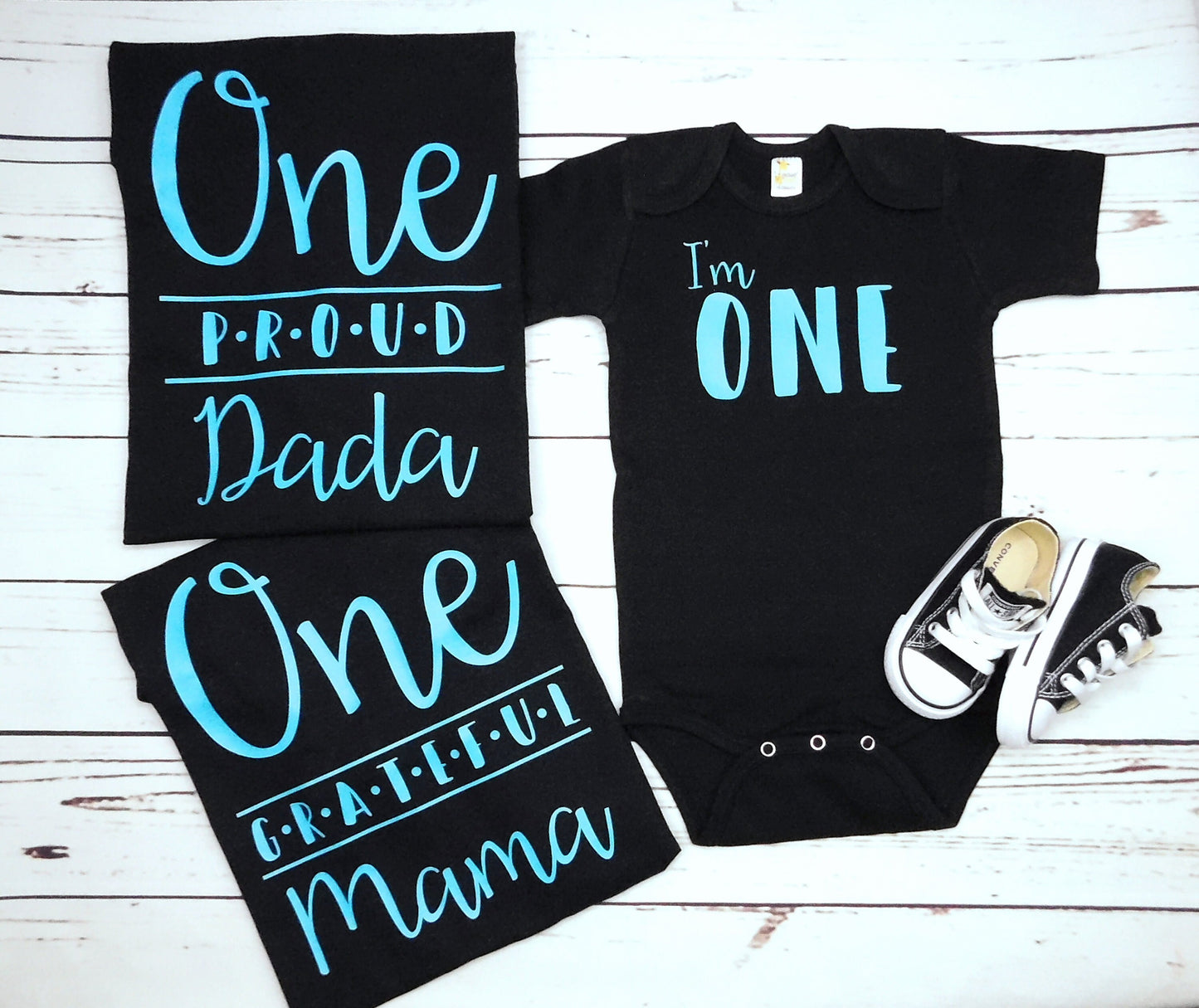 Family Shirts for Baby Boy 1st Birthday, Custom Matching Outfits for Mom, Dad, Sister, Brother, T Shirts