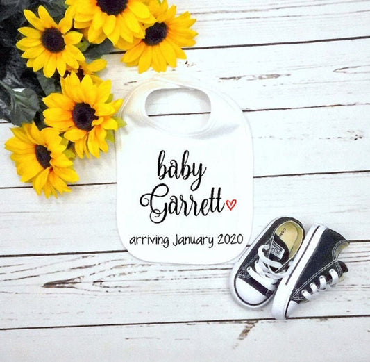 Baby Announcement Personalized Announce Pregnancy to Grandparents Husband