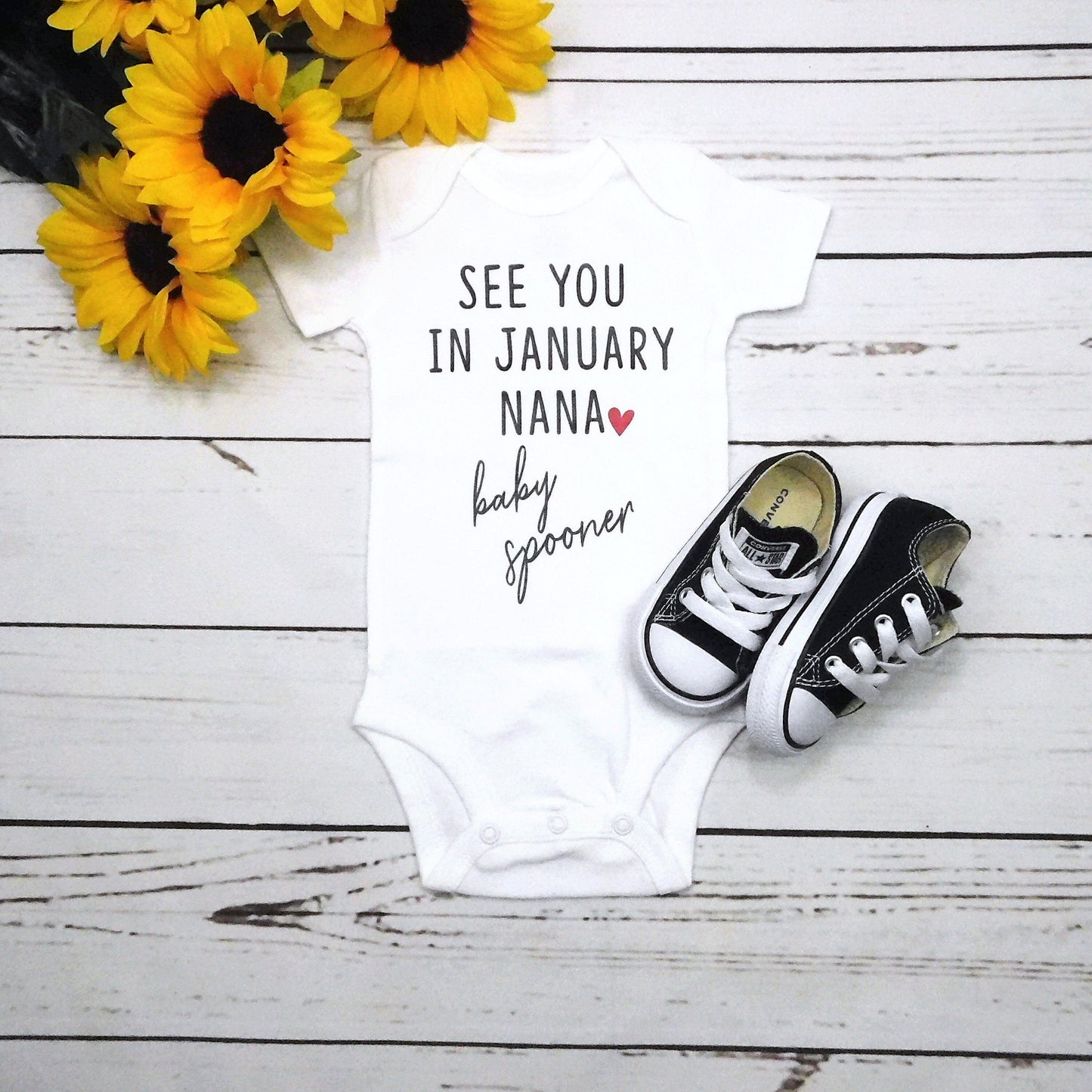 Baby Announcement Grandparent Custom Pregnancy Announcement Shirt Personalized Husband