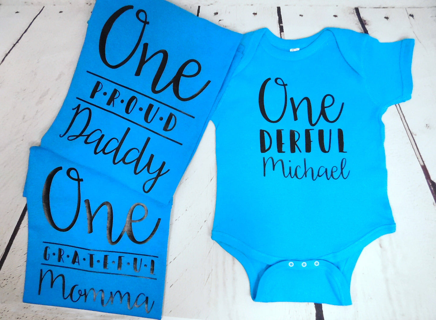 Family Shirts for Baby Boy 1st Birthday, Custom Matching Outfits for Mom, Dad, Sister, Brother, T Shirts