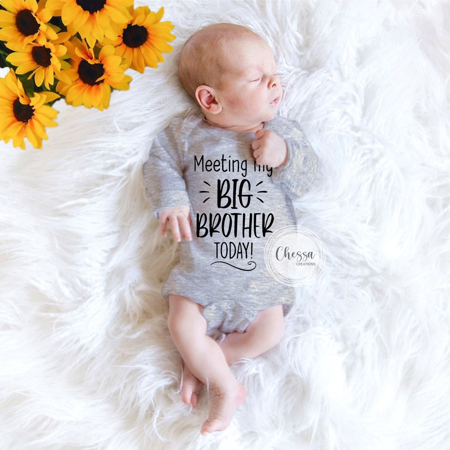 Baby Going Home Outfit, Boy, Girl, Meeting my Siblings, Brother, Sister, Bringing Home Baby Outfit, Gender Neutral, Girl